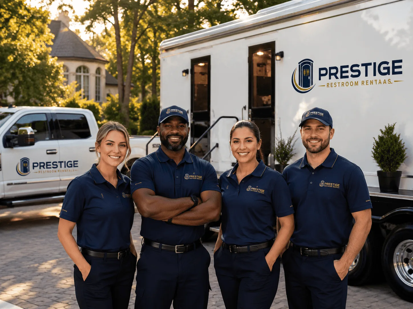 Trusted Luxury Portable Restrooms company in Evans, WA